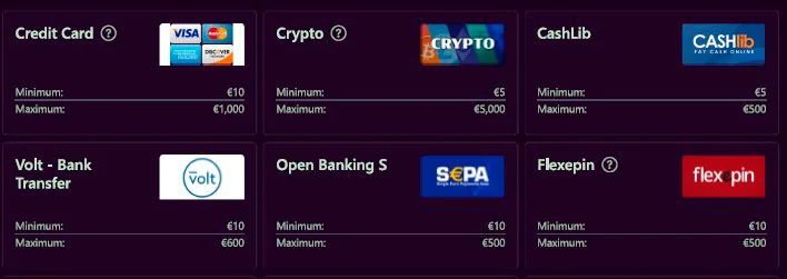 deposit avantgarde casino